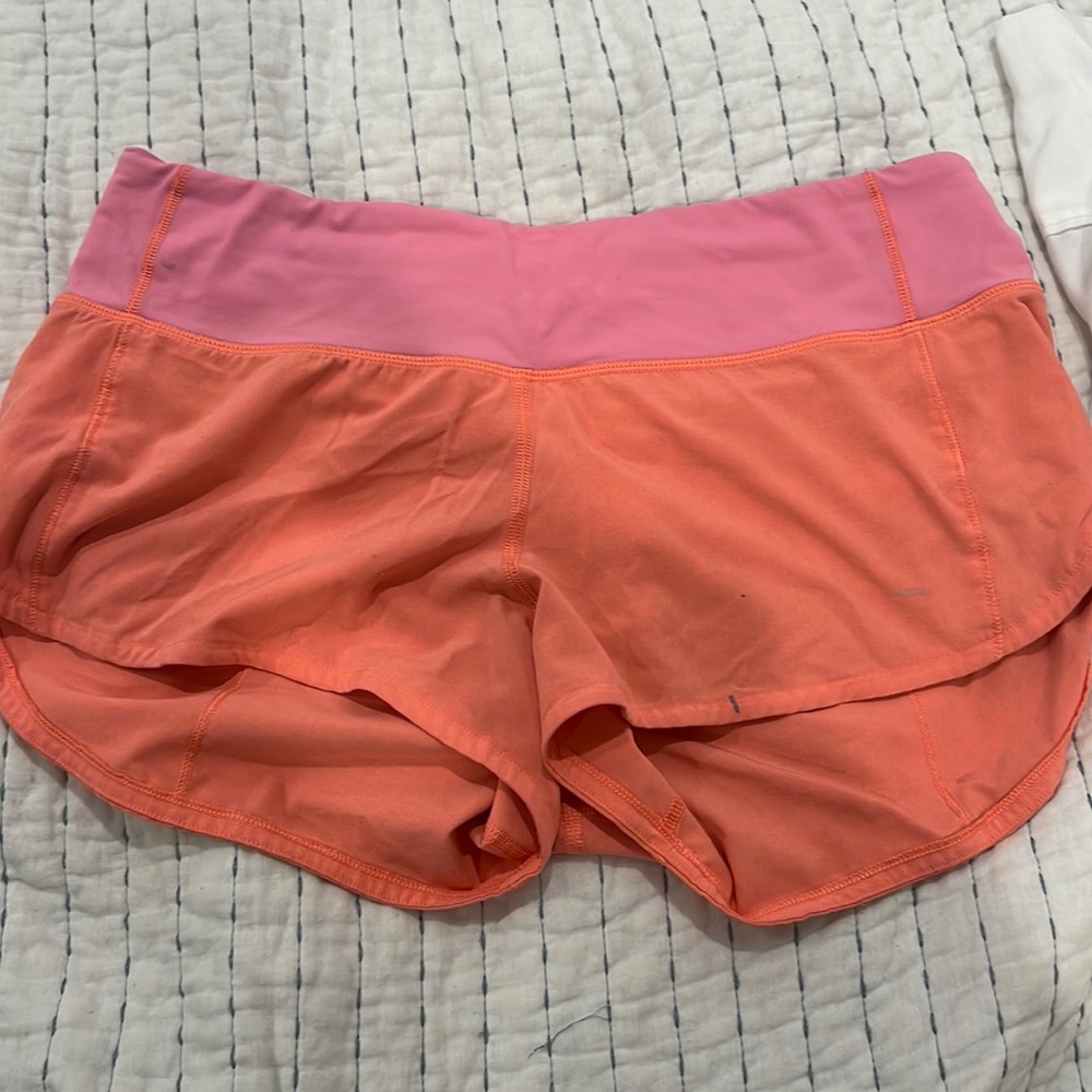 Lulu lemon shorts, size 4